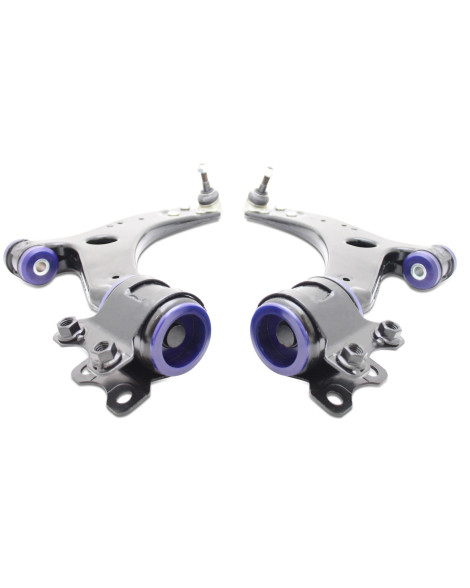 Ford Focus MK2 04-06 / Volvo C30/C70/S40/V50 SuperPro Front Control Arm Kit 18mm BJ Ford Focus MK2 04-06 / Volvo C30/C70/S40/V50 SuperPro Front Control Arm Kit 18mm BJ