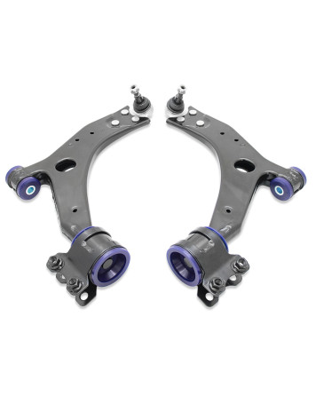 Ford Focus MK2 06-12 / Volvo C30/C70/S40/V50 SuperPro Front Control Arm Kit 21mm BJ