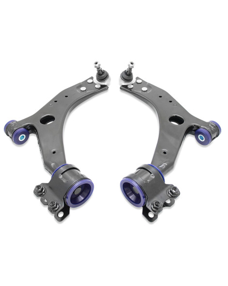 Ford Focus MK2 06-12 / Volvo C30/C70/S40/V50 SuperPro Front Control Arm Kit 21mm BJ Ford Focus MK2 06-12 / Volvo C30/C70/S40/V50 SuperPro Front Control Arm Kit 21mm BJ