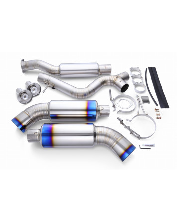 Nissan 350Z VQ35DE/HR Tomei Expreme TI Full Titanium Muffler Dual Exhaust System