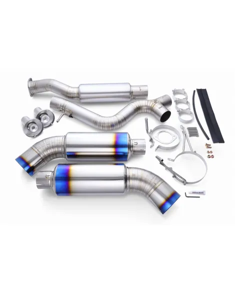Nissan 350Z VQ35DE/HR Tomei Expreme TI Full Titanium Muffler Dual Exhaust System Nissan 350Z VQ35DE/HR Tomei Expreme TI Full Titanium Muffler Dual Exhaust System