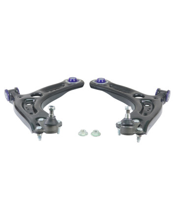 Audi A3 8V 12-20 / Q2 GAB 16+ SuperPro Front Lower Offset Control Arm Kit