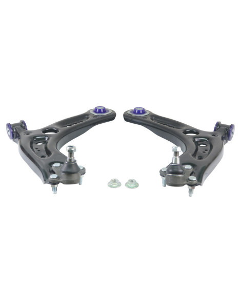 Audi A3 8V 12-20 / Q2 GAB 16+ SuperPro Front Lower Offset Control Arm Kit Audi A3 8V 12-20 / Q2 GAB 16+ SuperPro Front Lower Offset Control Arm Kit