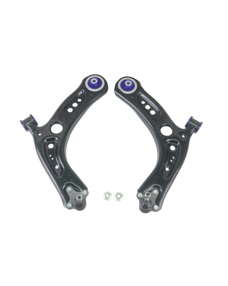 Audi A3 8V 12-20 / Q2 GAB 16+ SuperPro Front Lower Offset Control Arm Kit Audi A3 8V 12-20 / Q2 GAB 16+ SuperPro Front Lower Offset Control Arm Kit