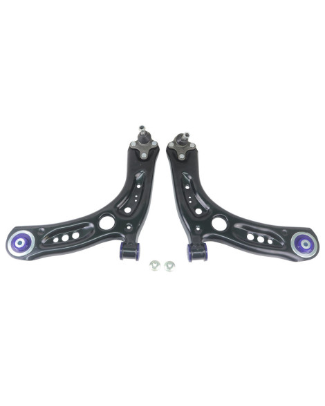 Audi A3 8V 12-20 / Q2 GAB 16+ SuperPro Front Lower Offset Control Arm Kit Audi A3 8V 12-20 / Q2 GAB 16+ SuperPro Front Lower Offset Control Arm Kit
