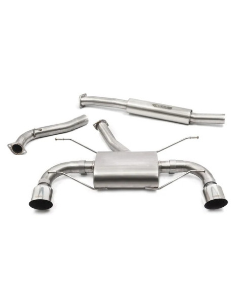 Cobra Sport Resonated Secondary Cat Back Performance Exhaust Toyota GR86 22 - On Cobra Sport Resonated Secondary Cat Back Performance Exhaust Toyota GR86 22 - On