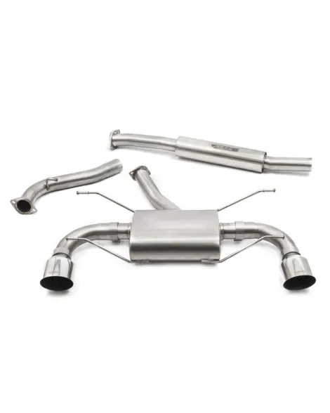 Cobra Sport Resonated Secondary Cat Back Performance Exhaust Toyota GR86 22 - On Cobra Sport Resonated Secondary Cat Back Performance Exhaust Toyota GR86 22 - On