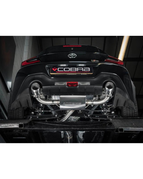 Cobra Sport Resonated Secondary Cat Back Performance Exhaust Toyota GR86 22 - On Cobra Sport Resonated Secondary Cat Back Performance Exhaust Toyota GR86 22 - On