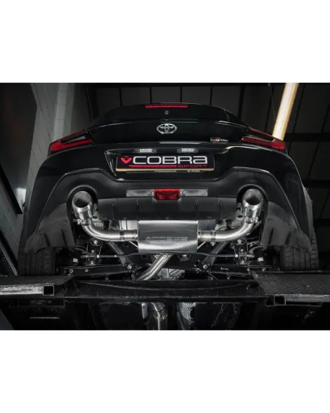 Cobra Sport Resonated Secondary Cat Back Performance Exhaust Toyota GR86 22 - On Cobra Sport Resonated Secondary Cat Back Performance Exhaust Toyota GR86 22 - On