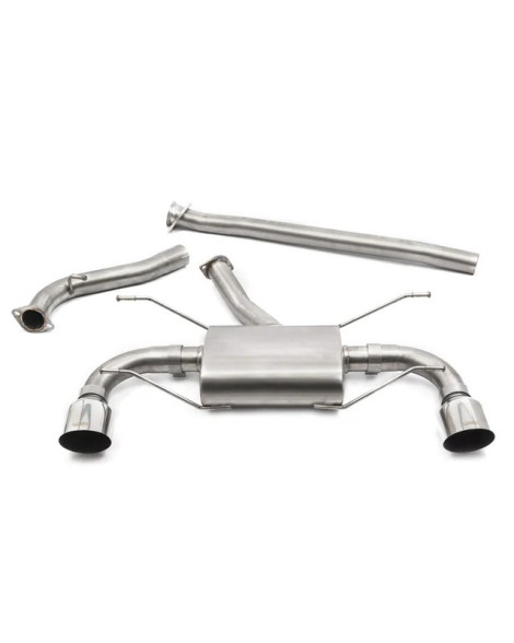 Cobra Sport Non-Resonated Secondary Cat Back Performance Exhaust Toyota GR86 22 - On Cobra Sport Non-Resonated Secondary Cat Back Performance Exhaust Toyota GR86 22 - On
