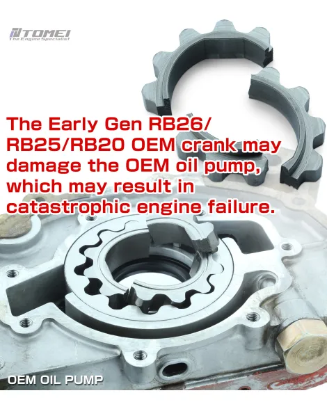 Nissan RB Engine Tomei Oil Pump Drive Crankshaft Collar Nissan RB Engine Tomei Oil Pump Drive Crankshaft Collar