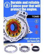 Nissan RB26DETT / RB25DE(T) / RB20DE(T) Tomei Oversized Oil Pump Nissan RB26DETT / RB25DE(T) / RB20DE(T) Tomei Oversized Oil Pump