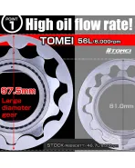 Nissan RB26DETT / RB25DE(T) / RB20DE(T) Tomei Oversized Oil Pump Nissan RB26DETT / RB25DE(T) / RB20DE(T) Tomei Oversized Oil Pump