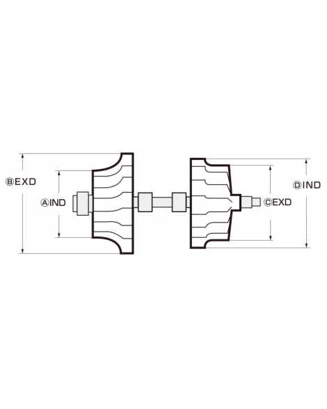 Subaru EJ Single Scroll Tomei BX Series BX7960 Turbocharger Kit Subaru EJ Single Scroll Tomei BX Series BX7960 Turbocharger Kit