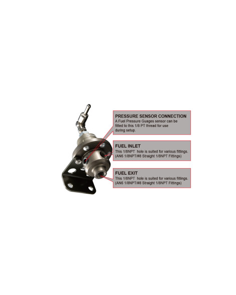 Tomei Fuel Pressure Regulator Type-S TB507A-0000A Tomei Fuel Pressure Regulator Type-S TB507A-0000A