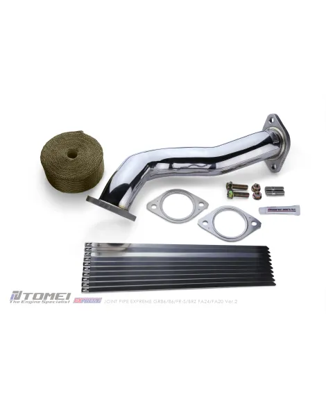 Toyota GT86 / GR86 / Subaru BRZ 2012+ Tomei Expreme Joint Pipe Kit Ver.2 Toyota GT86 / GR86 / Subaru BRZ 2012+ Tomei Expreme Joint Pipe Kit Ver.2