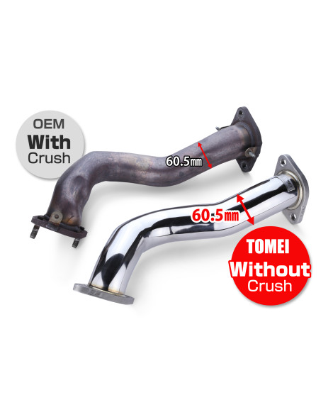 Toyota GT86 / GR86 / Subaru BRZ 2012+ Tomei Expreme Joint Pipe Kit Ver.2 Toyota GT86 / GR86 / Subaru BRZ 2012+ Tomei Expreme Joint Pipe Kit Ver.2