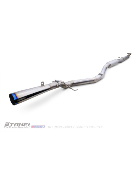 Honda Civic Type-R FL5 2022+ Tomei Expreme TI Full Titanium Muffler Exhaust System (TYPE R) Honda Civic Type-R FL5 2022+ Tomei Expreme TI Full Titanium Muffler Exhaust System (TYPE R)