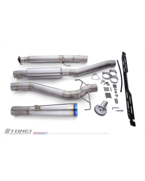 Honda Civic Type-R FL5 2022+ Tomei Expreme TI Full Titanium Muffler Exhaust System (TYPE R) Honda Civic Type-R FL5 2022+ Tomei Expreme TI Full Titanium Muffler Exhaust System (TYPE R)
