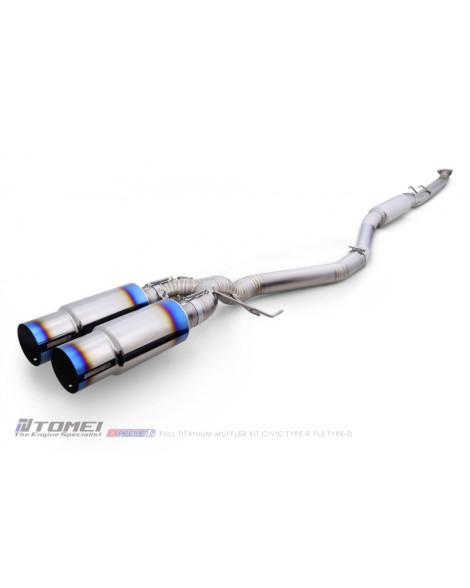 Honda Civic Type-R FL5 2022+ Tomei Expreme TI Full Titanium Muffler Exhaust System (TYPE D) Honda Civic Type-R FL5 2022+ Tomei Expreme TI Full Titanium Muffler Exhaust System (TYPE D)