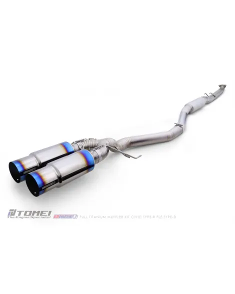 Honda Civic Type-R FL5 2022+ Tomei Expreme TI Full Titanium Muffler Exhaust System (TYPE D) Honda Civic Type-R FL5 2022+ Tomei Expreme TI Full Titanium Muffler Exhaust System (TYPE D)