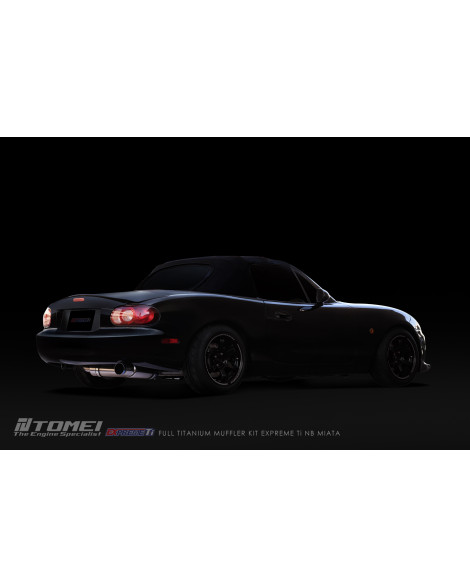 Mazda MX-5 NB MK2 Tomei Expreme TI Full Titanium Muffler Exhaust Mazda MX-5 NB MK2 Tomei Expreme TI Full Titanium Muffler Exhaust