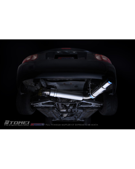 Mazda MX-5 NB MK2 Tomei Expreme TI Full Titanium Muffler Exhaust Mazda MX-5 NB MK2 Tomei Expreme TI Full Titanium Muffler Exhaust