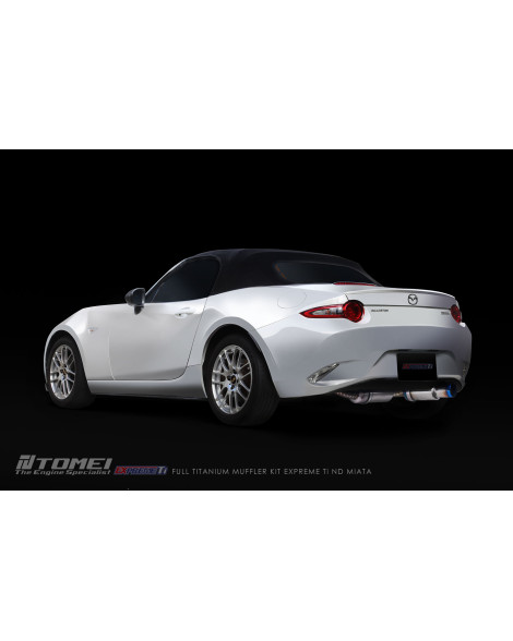 Mazda MX-5 ND MK4 Tomei Expreme TI Full Titanium Muffler Exhaust / Backbox Mazda MX-5 ND MK4 Tomei Expreme TI Full Titanium Muffler Exhaust / Backbox