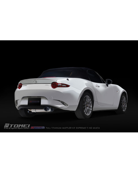 Mazda MX-5 ND MK4 Tomei Expreme TI Full Titanium Muffler Exhaust / Backbox Mazda MX-5 ND MK4 Tomei Expreme TI Full Titanium Muffler Exhaust / Backbox