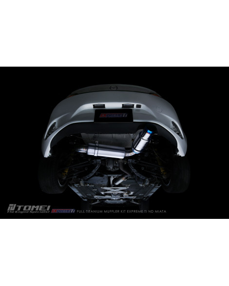 Mazda MX-5 ND MK4 Tomei Expreme TI Full Titanium Muffler Exhaust / Backbox Mazda MX-5 ND MK4 Tomei Expreme TI Full Titanium Muffler Exhaust / Backbox