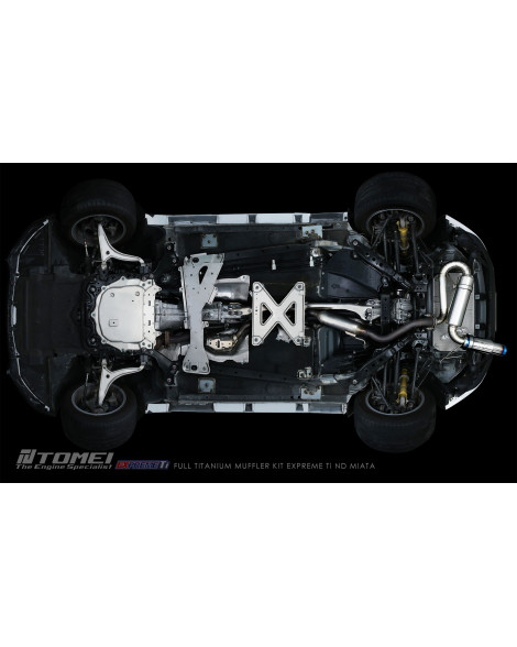 Mazda MX-5 ND MK4 Tomei Expreme TI Full Titanium Muffler Exhaust / Backbox Mazda MX-5 ND MK4 Tomei Expreme TI Full Titanium Muffler Exhaust / Backbox