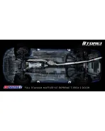 Nissan R34 GTT 2 Door RB25DET Tomei Expreme TI Full Titanium Muffler Exhaust System Nissan R34 GTT 2 Door RB25DET Tomei Expreme TI Full Titanium Muffler Exhaust System
