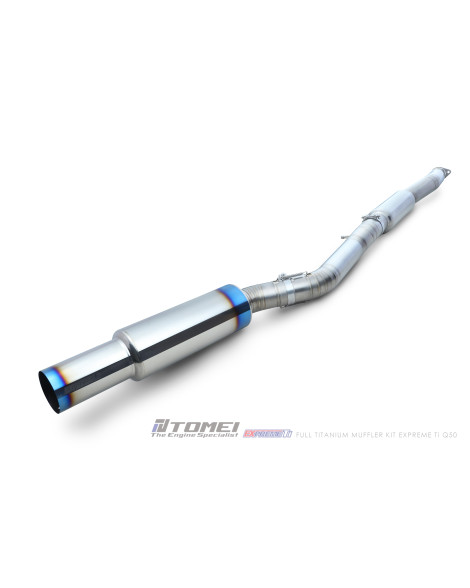 Infiniti Q50 / 400R Tomei Expreme TI Full Titanium Muffler Exhaust System