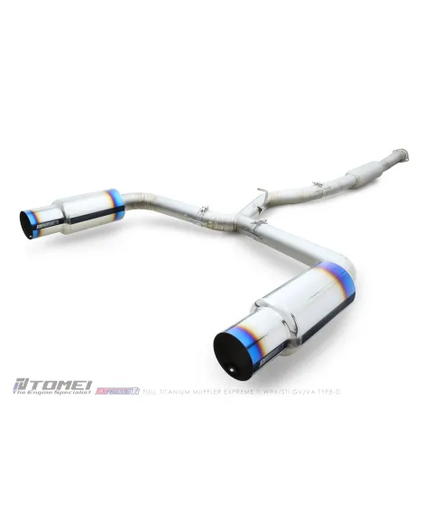 Subaru WRX/STI 11-21 Sedan Tomei Expreme TI Full Titanium Dual Exit Cat-Back Exhaust Subaru WRX/STI 11-21 Sedan Tomei Expreme TI Full Titanium Dual Exit Cat-Back Exhaust