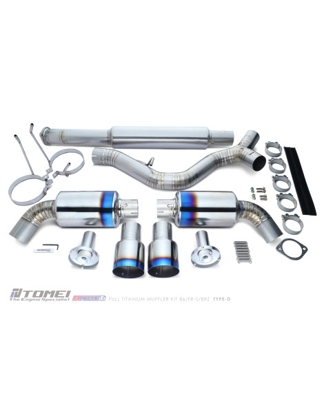 Toyota GT86 / GR86 / Subaru BRZ 12-24 Tomei Expreme TI Full Titanium Exhaust TYPE-D Toyota GT86 / GR86 / Subaru BRZ 12-24 Tomei Expreme TI Full Titanium Exhaust TYPE-D