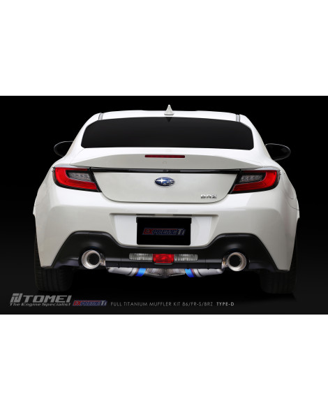Toyota GT86 / GR86 / Subaru BRZ 12-24 Tomei Expreme TI Full Titanium Exhaust TYPE-D Toyota GT86 / GR86 / Subaru BRZ 12-24 Tomei Expreme TI Full Titanium Exhaust TYPE-D