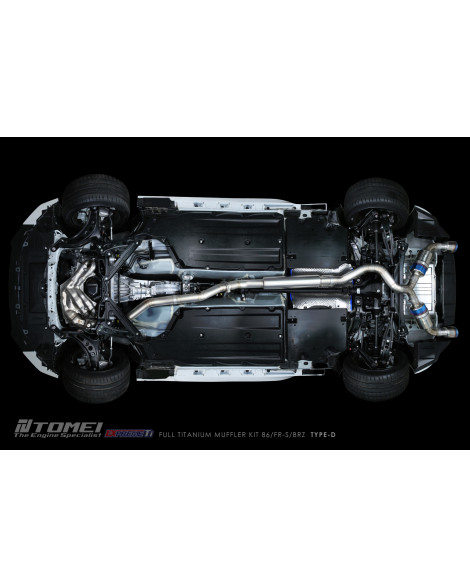 Toyota GT86 / GR86 / Subaru BRZ 12-24 Tomei Expreme TI Full Titanium Exhaust TYPE-D Toyota GT86 / GR86 / Subaru BRZ 12-24 Tomei Expreme TI Full Titanium Exhaust TYPE-D