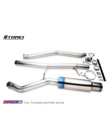 Toyota JZX100 Chaser/Cresta/Mark II 1JZ-GTE Tomei Expreme TI Full Titanium Muffler Exhaust System