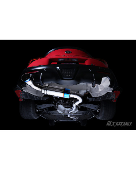 Toyota Supra GR A90 Tomei Expreme TI Full Titanium Muffler Exhaust System Type-R Toyota Supra GR A90 Tomei Expreme TI Full Titanium Muffler Exhaust System Type-R