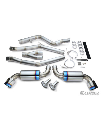 Toyota Supra GR A90 Tomei Expreme TI Full Titanium Muffler Exhaust System Type-D