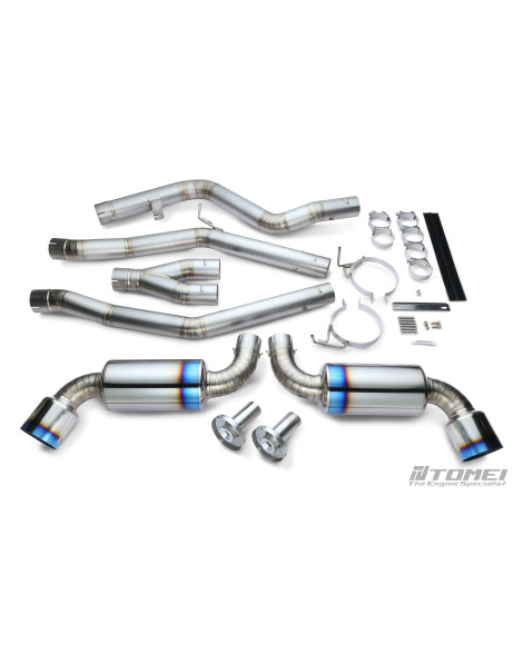 Toyota Supra GR A90 Tomei Expreme TI Full Titanium Muffler Exhaust System Type-D Toyota Supra GR A90 Tomei Expreme TI Full Titanium Muffler Exhaust System Type-D