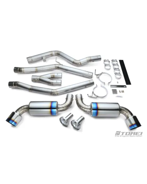 Toyota Supra GR A90 Tomei Expreme TI Full Titanium Muffler Exhaust System Type-D Toyota Supra GR A90 Tomei Expreme TI Full Titanium Muffler Exhaust System Type-D