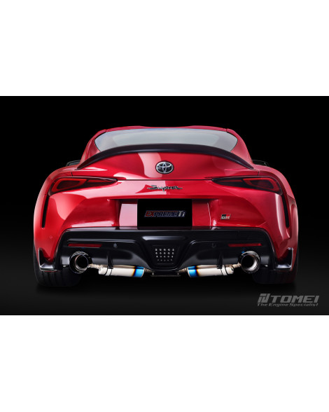 Toyota Supra GR A90 Tomei Expreme TI Full Titanium Muffler Exhaust System Type-D Toyota Supra GR A90 Tomei Expreme TI Full Titanium Muffler Exhaust System Type-D