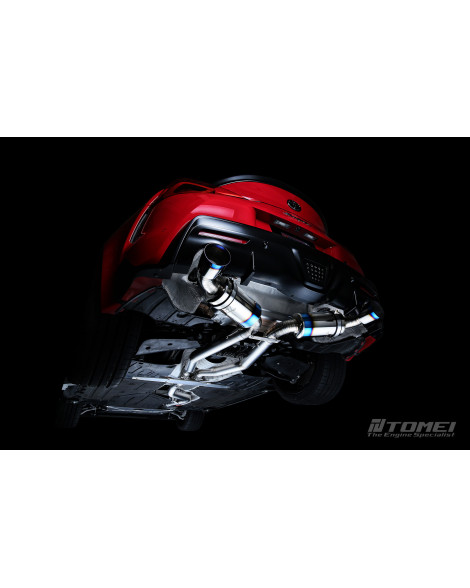 Toyota Supra GR A90 Tomei Expreme TI Full Titanium Muffler Exhaust System Type-D Toyota Supra GR A90 Tomei Expreme TI Full Titanium Muffler Exhaust System Type-D