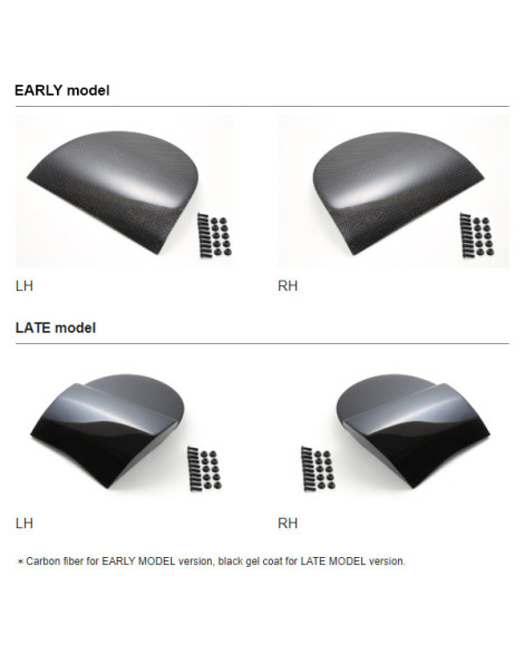 Toyota GT86/BRZ/FRS Early Model Tomei Carbon Rear Bumper Cover RH Toyota GT86/BRZ/FRS Early Model Tomei Carbon Rear Bumper Cover RH