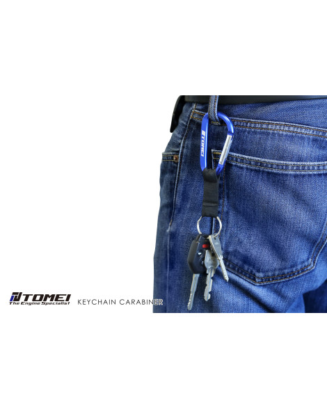 Tomei Keychain Carabiner Blue Tomei Keychain Carabiner Blue