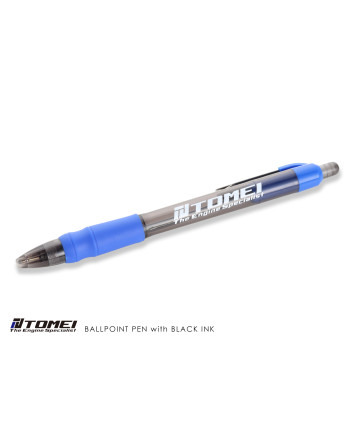 Tomei Ballpoint Pen Blue Body with BLACK Ink