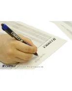 Tomei Ballpoint Pen Blue Body with BLACK Ink Tomei Ballpoint Pen Blue Body with BLACK Ink