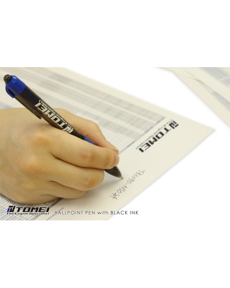 Tomei Ballpoint Pen Blue Body with BLACK Ink Tomei Ballpoint Pen Blue Body with BLACK Ink