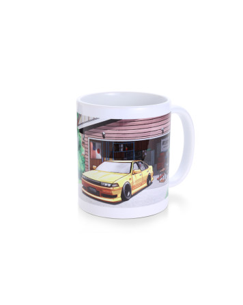 Tomei Mug White A31 Cefiro Garage